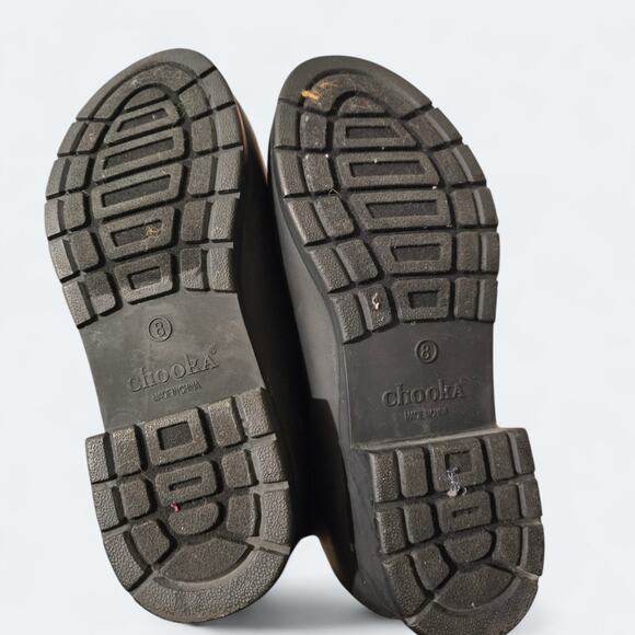 Chooka Delridge Fur Lined Chelsea Rain Boots Womens Size 8 - Picture 4 of 4